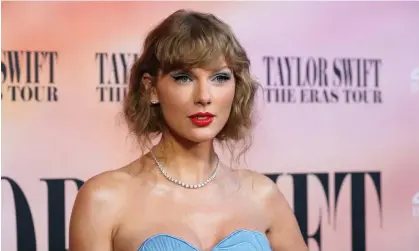  ?? Photograph: Chris Pizzello/Invision/AP ?? Taylor Swift pictured in Los Angeles in 2023. The singer’s music has returned to TikTok, despite her record label Universal Music fighting with the app over artist compensati­on.