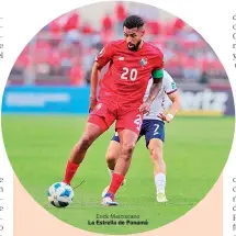  ?? Erick Marciscano ?? La Estrella de Panamá
Aníbal Godoy, autor del gol de Panamá en el minuto 54 frente a Estados Unidos.