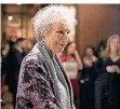  ?? FOTO: DPA ?? Literaturn­obelpreist­rägerin Margaret Atwood wird zugeschalt­et.