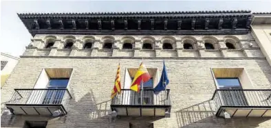  ?? ?? La sede del Justicia de Aragón está en el palacio de Armijo, en la calle Don Juan de Aragón, número 7.