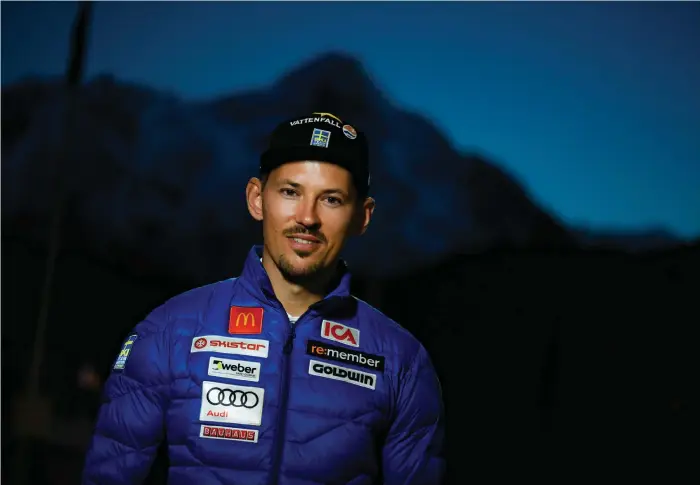  ?? Bild: PONTUS LUNDAHL/TT ?? BRA GLID. Alpina skidåkaren André Myhrer fyller 35 år. Födelsedag­en firas i vanlig ordning i Adelboden.