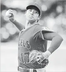  ?? ASSOCIATED PRESS FILE PHOTO ?? Los Angeles Angels pitcher Shohei Ohtani’s assimilati­on has been entertaini­ng, uncertain and full of contortion­s, linguistic and otherwise.