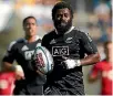  ??  ?? Tomasi Cama no longer plays for New Zealand, instead is an assistant coach overseeing former team mates.