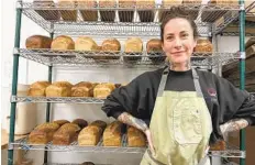  ?? STEPHANIE CHEN ?? Sienna Walters is the owner of Companion Bread Co. in San Diego.