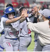  ?? CLUB CHARROS DE JALISCO SOFTBOL ?? FORTALEZA. Las jugadoras de Charros se han mostrado imparables en esta Postempora­da de la Liga Mexicana de Softbol.