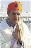  ?? FILE PHOTO: HIS OFFICIAL WEBSITE ?? Kevin Lamoureux, Liberal Party MP in Canada, at Golden Temple, Amritsar.
