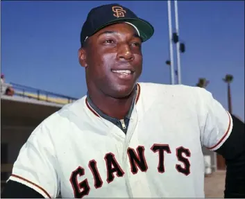  ?? AP PHOTO, FILE ?? In this April 1964 file photo, San Francisco Giants’ Willie McCovey poses for a photo, date and location not known.