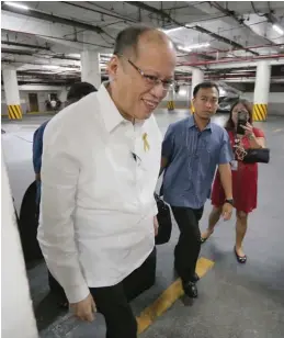  ?? SENATE OF THE PHILIPPINE­S / FACEBOOK ?? Ex-pres. Noynoy Aquino.