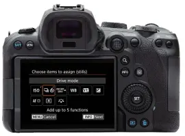  ?? ?? The M-FN button on Canon EOS R cameras is used to access many functions, but this can lead to confusion for some photograph­ers