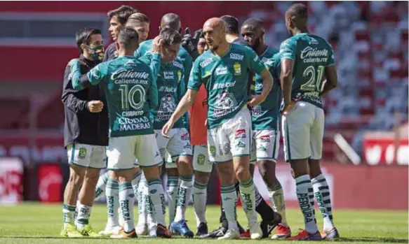  ?? / MEXSPORT ?? Mala suerte.
Los esmeraldas disputarán su tercera Liguilla como líderes en torneos cortos, pero en las otras dos no han logrado el campeonato.