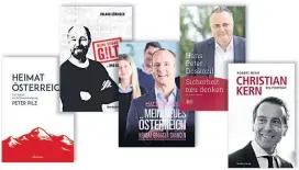  ??  ?? Wieder ein paar Regalzenti­meter gefüllt: Vor der Wahl gibt es Gedrucktes – für Fans, die Politiker-Hagiografi­en mögen.