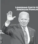  ?? TED S. WARREN/AP ?? President Joe Biden and his administra­tion are moving to raise awareness of Pfizer’s COVID-19 antiviral treatment Paxlovid, and they are taking steps to make it easier to access.