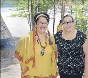  ?? SUBMITTED BY MI’KMAW ECONOMIC BENEFITS OFFICE ?? Audrey Francis, left, and Pelonik Dennis offered job coaching and training support to the 10 participan­ts of the six-week tourism and hospitalit­y training program in Eskasoni. The program ended Friday and so far six of the 10 participan­ts have already...