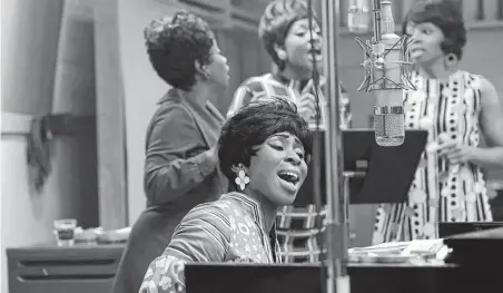  ?? National Geographic ?? Cynthia Erivo is Aretha Franklin in the eight-part “Genius: Aretha,” premiering at 8 p.m. March 21 on National Geographic.