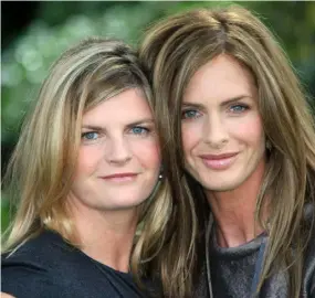  ??  ?? Trinny (right) and Susannah were a phenomenon of the Noughties