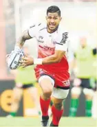  ?? Photos Icon Sport ?? Sona Taumalolo, Alaska Taufa et Nigel Hunt, les vieux soldats isérois prouvent qu’ils sont encore aptes à mener le FCG au combat.