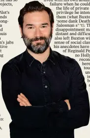  ??  ?? SATIRIST: Comedian Adam Buxton