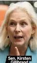  ?? ?? Sen. Kirsten Gillibrand