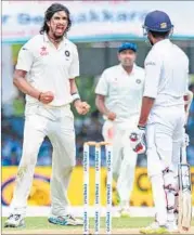  ?? AFP PHOTO ?? Back after injury ruled him out of the World Cup, Ishant Sharma has been slowly working himself back into rhythm.