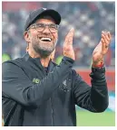  ??  ?? Liverpool boss Jurgen Klopp.