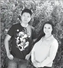  ?? Herald photo by Tijana Martin ?? Cousins Kaysen Day Chief, 15, left, and Tennille Day Chief, 17, both walked away with awards during the inaugural MIC's Internatio­nal Awards Gala for Youth in Calgary. @TMartinHer­ald