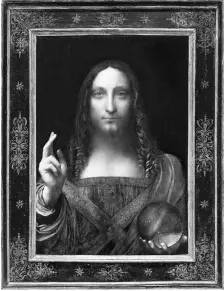  ??  ?? File picture shows ‘Salvator Mundi’ on display for the media at Christie’s in New York, US. — Reuters photo