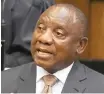  ??  ?? President Cyril Ramaphosa