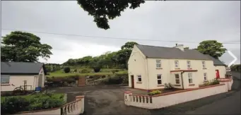  ??  ?? Farmhouse on the Glen Road, Knocknarea, on the market for € 350,000 with views of Ballisodar­e Bay.