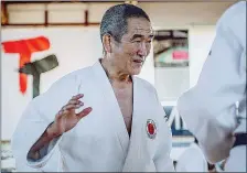  ??  ?? Hiroshi Katanishi Docente della commission­e europea di judo