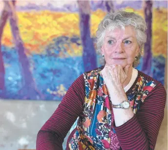  ?? ?? Dr Pamela Jame has campaigned for an art crime police squad. Picture: Natalie O'brien.