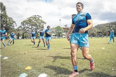  ?? Villarpres­s ?? Tomás Cubelli confía en que los Pumas harán un buen papel en Australia