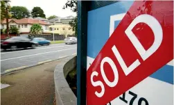  ?? PHOTO: STUFF ?? New Zealand property vendors made $1.5 billion in gains in the December quarter, down from $3.4b in the previous three months.