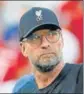  ?? REUTERS ?? Jurgen Klopp's Liverpool top the table with 8 wins.