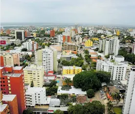  ?? ARCHIVO ?? Panorámica del edificios residencia­les y comerciale­s en el norte de Barranquil­la.