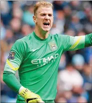  ??  ?? Joe Hart.