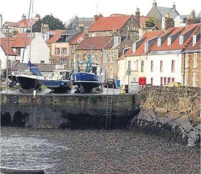  ??  ?? St Monans harbour will be transforme­d under the new proposals.