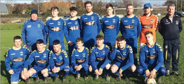  ??  ?? Wicklow Town, who picked up the three points against St Patrick’s.