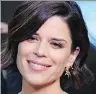  ??  ?? Neve Campbell