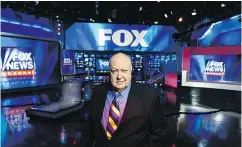  ?? — A&E INDIE FILMS ?? Roger Ailes is the subject of Divide and Conquer: The Story of Roger Ailes, a man who didn’t allow scruples to interfere with whatever he wanted.