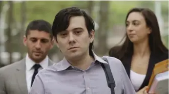  ?? MARK LENNIHAN/THE ASSOCIATED PRESS FILE PHOTO ?? Martin Shkreli called his securities-fraud trial a “bogus case” in a flurry of recent Facebook posts.