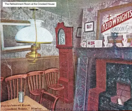  ?? ?? The Refreshmen­t Room at the Crooked House