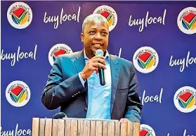  ?? ?? Black Business Council CEO Kganki Matabane says the
Mini Davos Summit in two weeks’ time will be attended by President Cyril Ramaphosa and five cabinet ministers