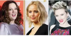  ??  ?? (From left) Melissa McCarthy, Jennifer Lawrence, Scarlett Johansson.