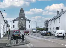  ?? ?? The future of ‘Islay’s most famous building’, the unique Round Kirk in Bowmore, is under review by the Church of Scotland, which is looking to halve the number of churches it has on the island.