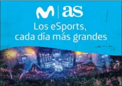  ??  ?? ACUERDO. La alianza permitirá ampliar el alcance de los eSports.