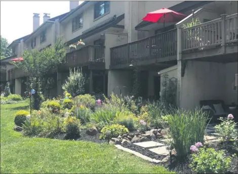  ?? COURTESY OF TIM DEWALT ?? Residents of the Pine Woods Court neighborho­od in Flying Hills share a love for gardening.