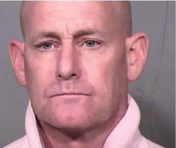  ?? SCOTTSDALE, ARIZONA, ARREST PHOTO ?? Evan Musikantow, who’s charged in federal court with being a deadbeat dad.