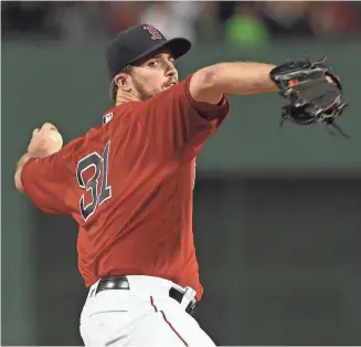  ?? BOB DECHIARA, USA TODAY SPORTS ?? Starter Drew Pomeranz and his curveball could propel the Red Sox to the World Series.