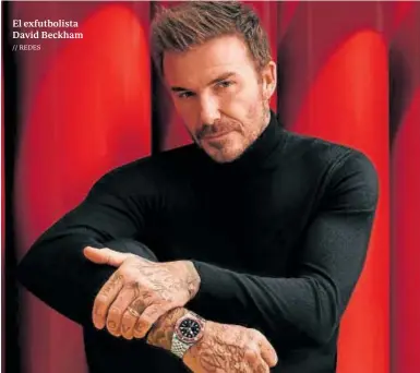  ?? // REDES ?? El exfutbolis­ta David Beckham