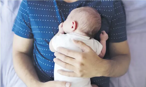  ?? GETTY IMAGES/ISTOCKPHOT­O ?? Increasing­ly, mental health specialist­s acknowledg­e the sometimes-traumatic aftermath of the birth of a baby on fathers.